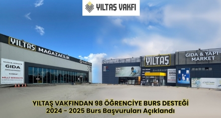 YILTAŞ VAKFI'NDAN ÖĞRENCİLERE BÜYÜK DESTEK