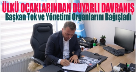 BAŞKAN VE İL YÖNETİMİ ORGANLARINI BAĞIŞLADI