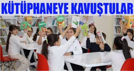 Kültür ilkokulu kütüphanesine kavuştu