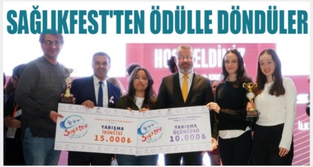 ÖDÜLLE DÖNDÜLER 