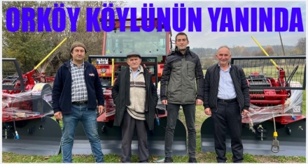 ORKÖY KÖYLÜNÜN YANINDA 