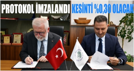 PROTOKOL İMZALANDI
