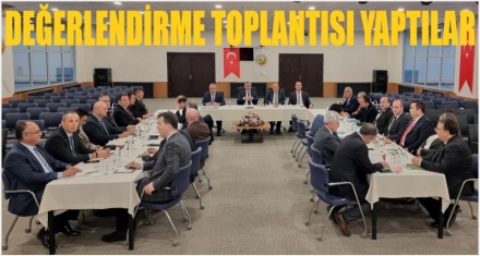 2024 YILI DEĞERLENDİRME TOPLANTISI YAPILDI