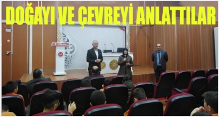  DOĞAYI VE ÇEVREYİ ANLATTILAR 