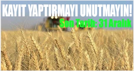 KAYIT YAPTIRMAYI UNUTMAYIN
