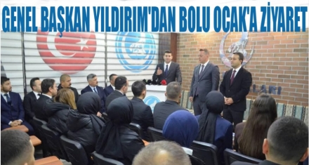 Ülkü Ocakları Genel Başkanı Yıldırım'dan Bolu ziyareti