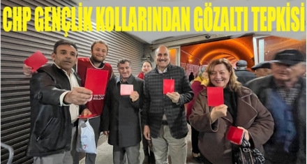 CHP Bolu Gençlik Kolları'ndan Gözaltı Tepkisi