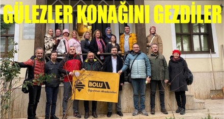Gülezler Konağı'nı gezdiler