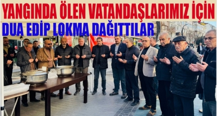 MHP YANGIN ŞEHİTLERİMİZİ UNUTMADI
