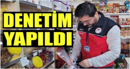 DENETİM YAPILDI