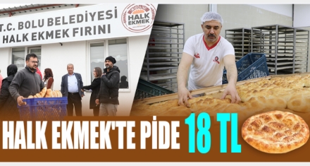 Halk ekmek pide fiyatını açıkladı