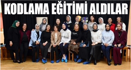 KODLAMA EĞİTİMİ ALDILAR 