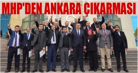 MHP Bolu'dan Ankara çıkarması