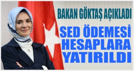 SED ödemeleri hesaplara yattı