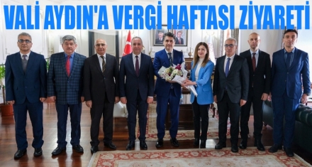 VERGİ HAFTASI KUTLAMALARI BAŞLADI 