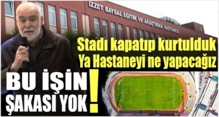 BU İŞİN ŞAKASI YOK!