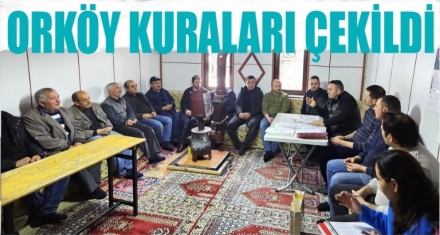 ORKÖY KREDİSİ KURA ÇEKİMİ YAPILDI