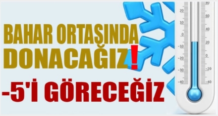 BAHAR ORTASINDA DONACAĞIZ