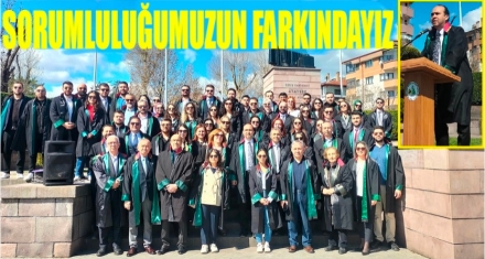 BARUT; HUKUKUN ÜSTÜNLÜĞÜ İÇİN SARUMLULUĞUMUZUN FARKINDAYIZ