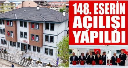 148'İNCİ ESERİN AÇILIŞI YAPILDI