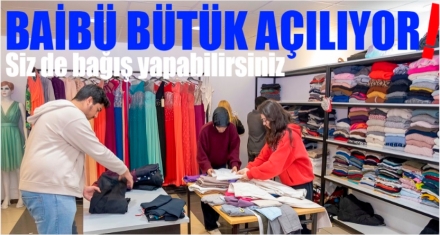 BAİBÜ BUTİK AÇILIYOR