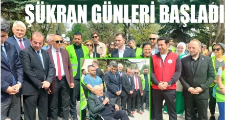 İZZET BAYSAL ŞÜKRAN GÜNLERİ HALK YÜRÜYÜŞÜYLE BAŞLADI