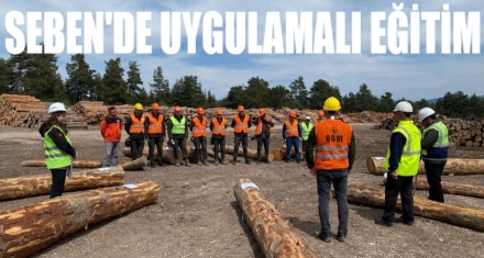 Uygulamalı eğitim yaptılar 
