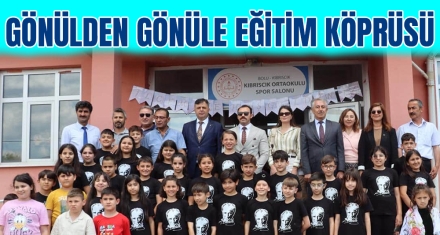 KARDEŞ OKUL PROJESİYLE GÖNÜLLER BULUŞTU
