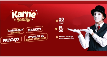  ÖĞRENCİLERE KARNE ŞENLİĞİ
