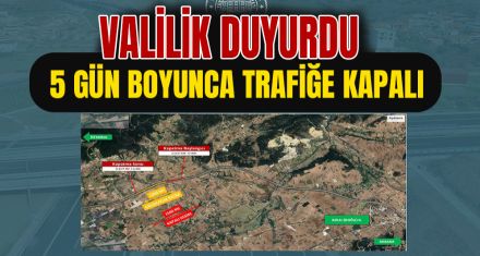 VALİLİK DUYURDU