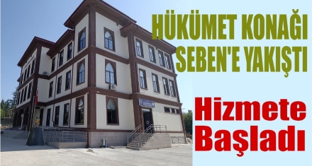 HÜKÜMET KONAĞI HİZMETE GİRDİ 
