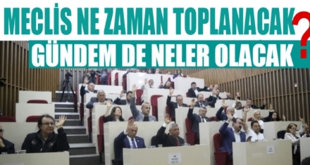 MECLİS SALI GÜNÜ TOPLANACAK