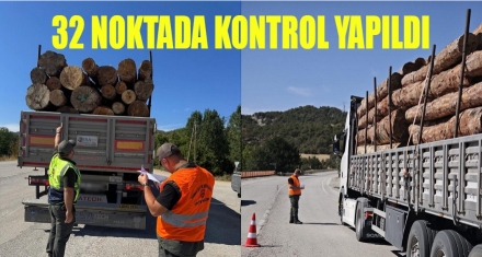 32 noktada kontrol yapıldı