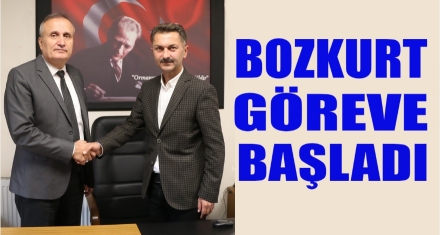 Bozkurt göreve başladı