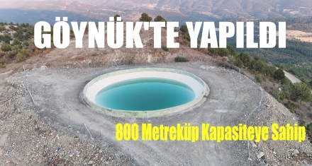 GÖYNÜK'TE YAPILDI