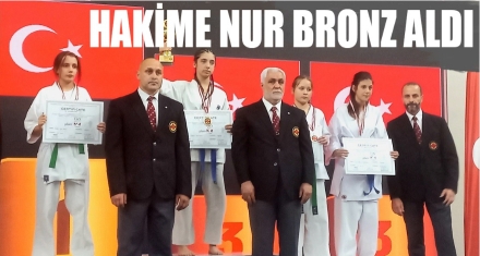 HAKİME NUR BRONZ ALDI