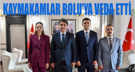 ÜÇ İLÇE KAYMAKAMI AYRILDI