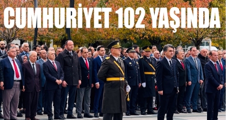 CUMHURİYET 102 YAŞINDA