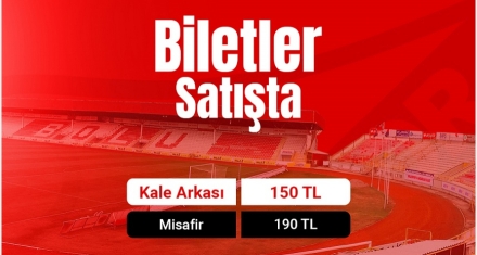 Esenler Erokspor Maçı Biletleri Satışta!