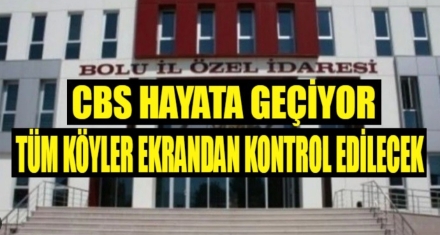 ÖZEL İDARE CBS KURUYOR