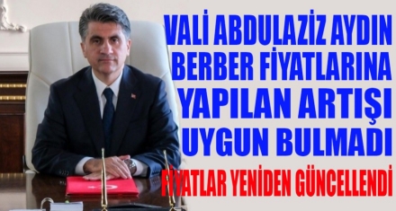 SAÇ VE SAKAL KESİM FİYATLARI YENİDEN GÜNCELLENDİ