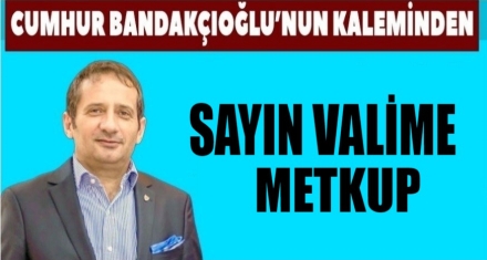 Sayın Valime Mektup
