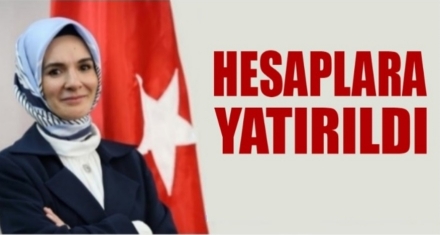 DOĞUM YARDIMI ÖDEMELERİNİ HESAPLARINA YATIRILDI