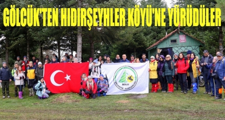 GÖLCÜK'TEN HIDIRŞEYHLER KÖYÜ'NE YÜRÜDÜLER