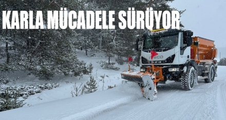 Karla Mücadele Sürüyor