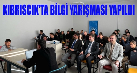 Kıbrıscık' ta Bilgi Yarışması Yapıldı