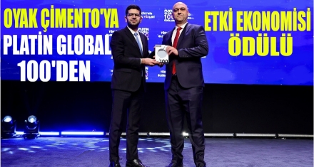 OYAK Çimento'ya “Etki Ekonomisi” Ödülü