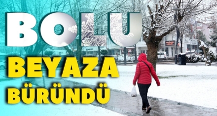 Kar geri geldi