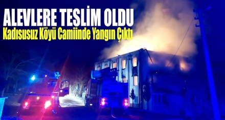 ALEVLERE TESLİM OLDU