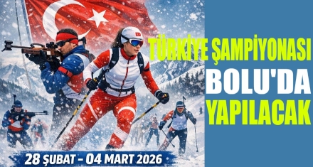 BİATHLON TÜRKİYE ŞAMPİYONASI BOLU'DA YAPILACAK